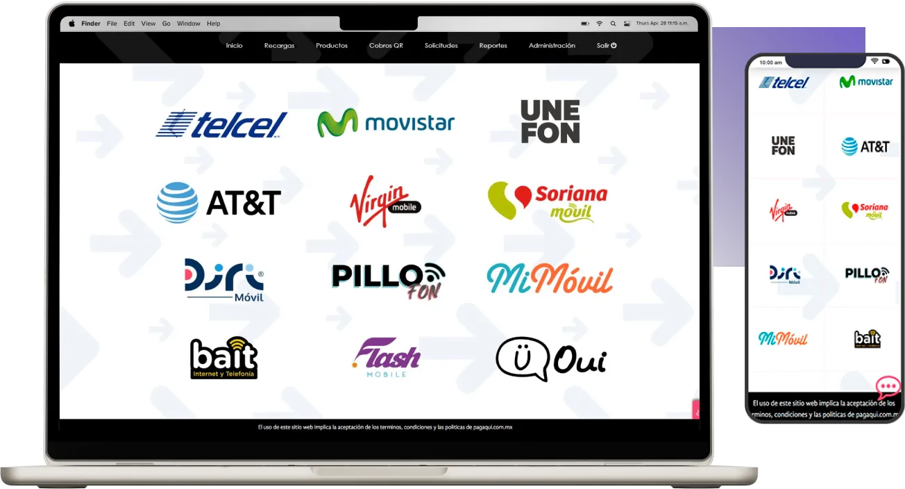 Venta de recargas para negocios