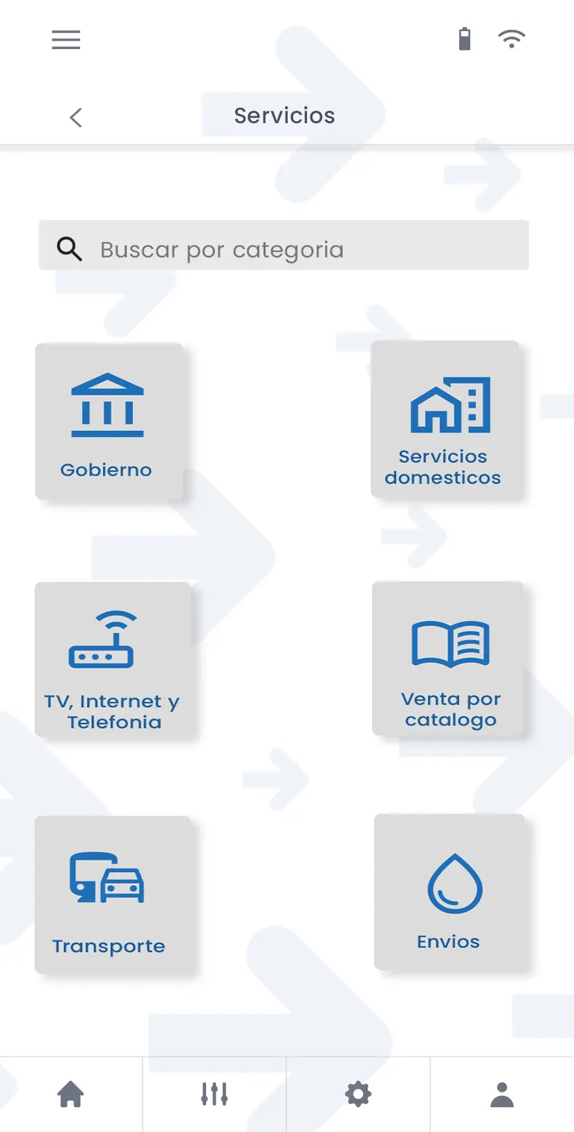 App para pago de servicios