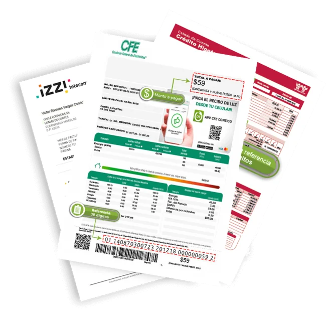 Recibe pago de servicios en tu negocio con excelentes comisiones